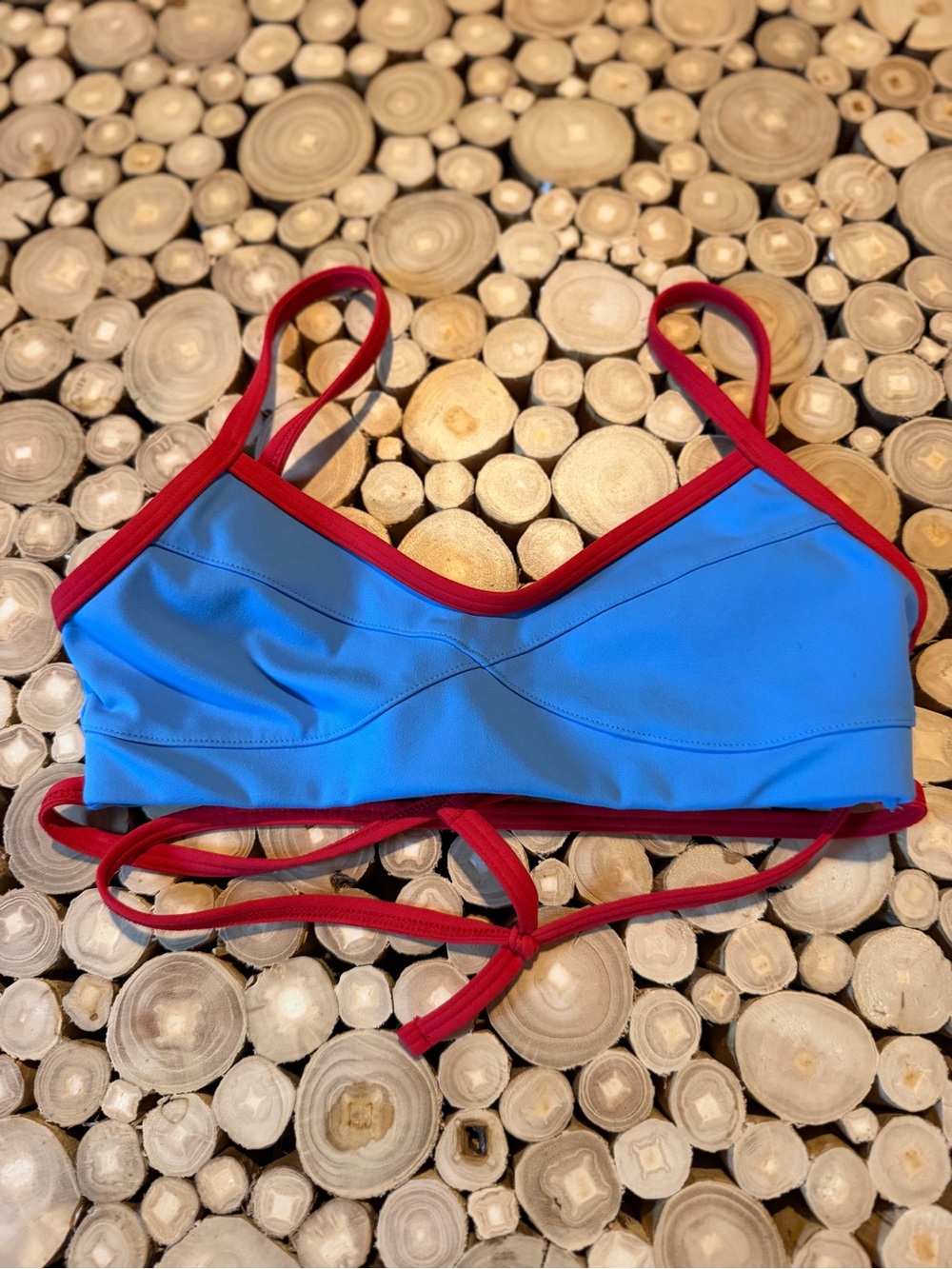 Jo & Jax Playground Top-Aqua/Red